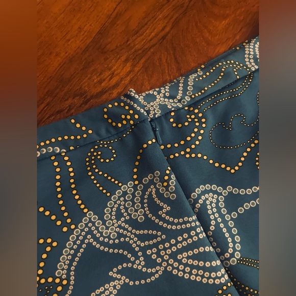 - Callaway Patterned Blue Golf Skort Skirt -Sz 12- - Picture 7 of 9